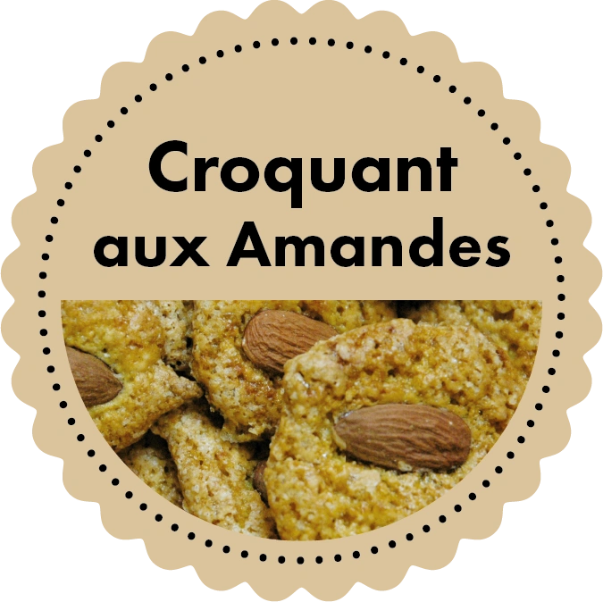 Glace Croquant aux amandes
