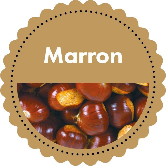 Glace Marron