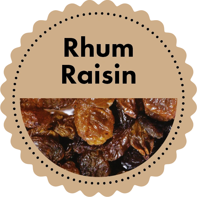 Glace Rhum Raisin